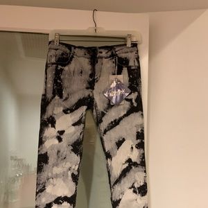 ZARA DISTRESSED CAMOUFLAGE PANTS, NEW WITH TAGS